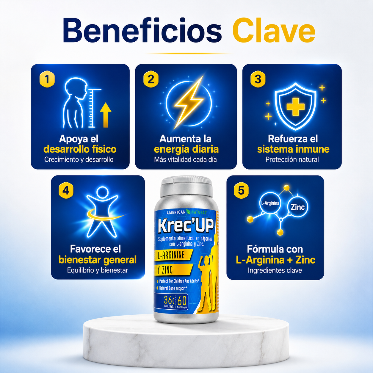 Krec Up™: Tratamiento Completo de 2 Meses